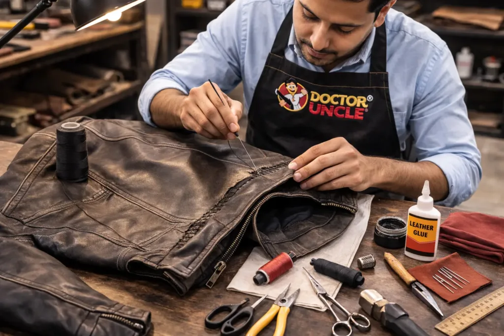 leather jacket repair services