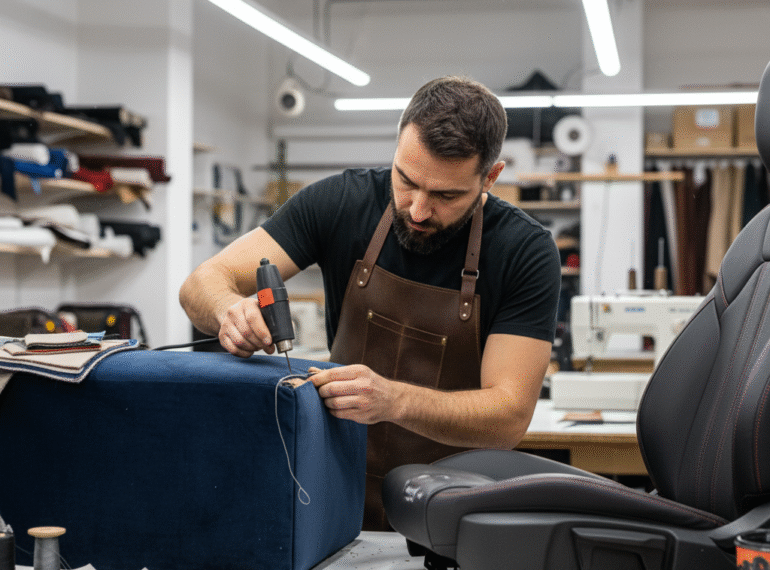 car seat - sofa repair by craftman