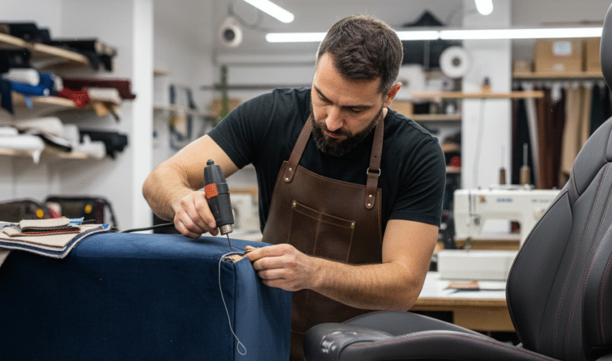 car seat - sofa repair by craftman